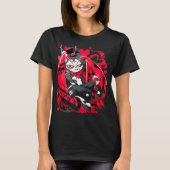 T-shirt Hazbin Hotel Funny Caractère Dessin Tee - shirts g (Devant)