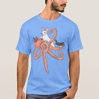 T-shirt Hazelbun et Octopus