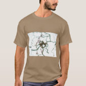 T-shirt Hazelnut Tree Botanical Art Tee (Devant)