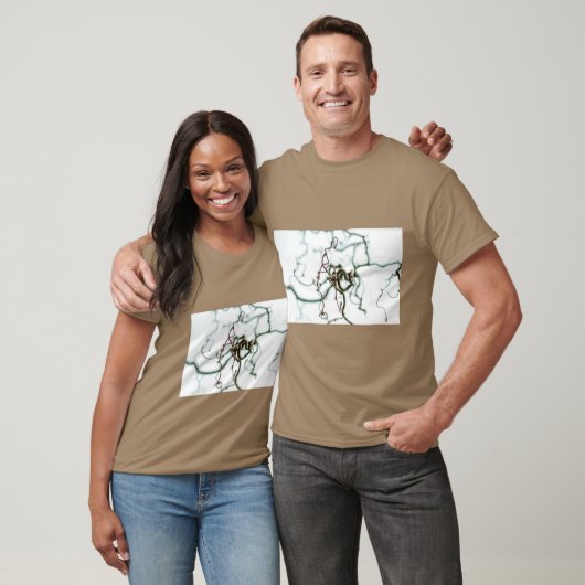 T-shirt Hazelnut Tree Botanical Art Tee (Unisexe)