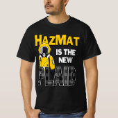 T-shirt Hazmat est le nouveau Plaid (Devant)
