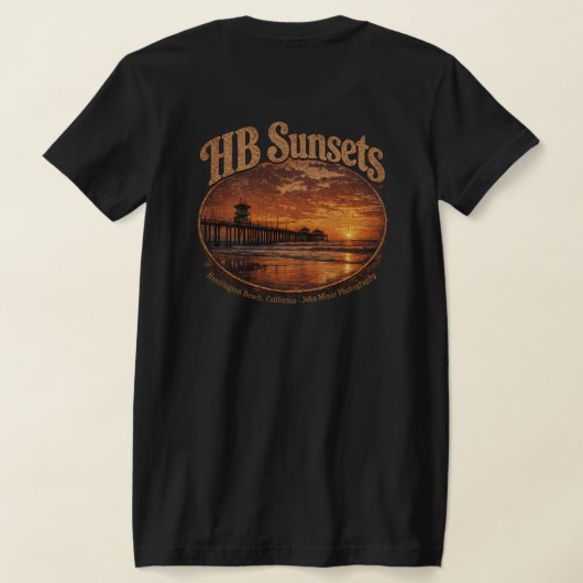 T-Shirt HB Sunsets (Femmes) (Couchage Retour)