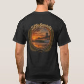 T-Shirt HB Sunsets (Hommes) (Dos)