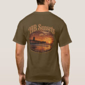 T-Shirt HB Sunsets (Hommes) (Dos)