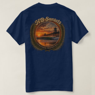 T-Shirt HB Sunsets Surf (Hommes) 