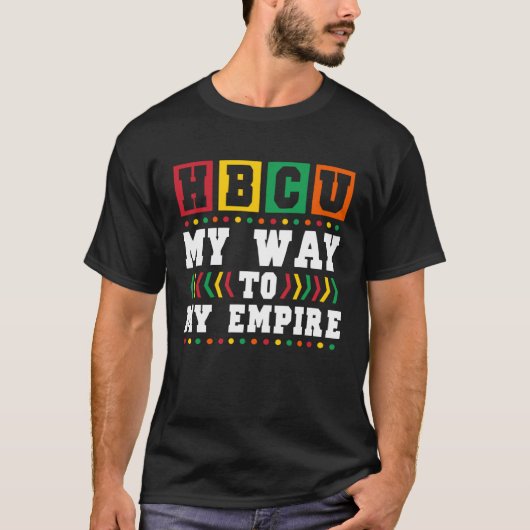 T-shirt HBCU Apparel Historical Black College HBCU  1 (Devant)