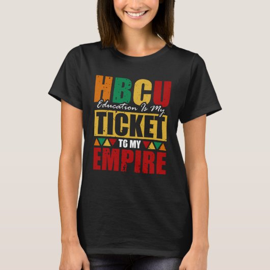 T-shirt HBCU Apparel Historical Black College HBCU 4 (Devant)