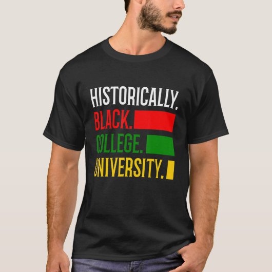T-shirt HBCU Apparel Historique Black College HBCU_4 (Devant)