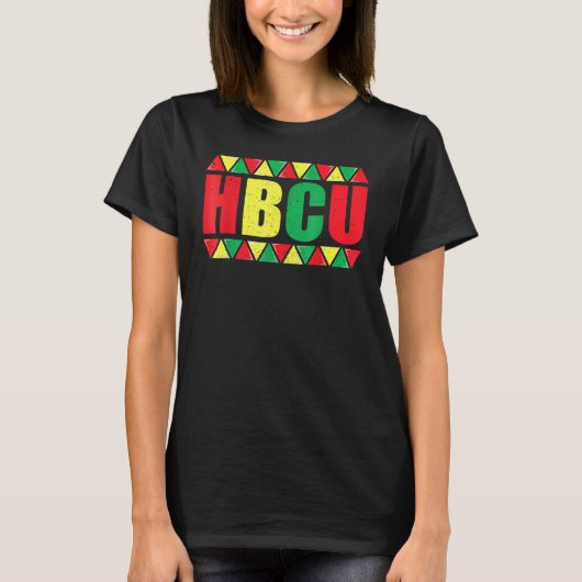 T-shirt HBCU Black History Month Afro African Pride Men Wo (Devant)