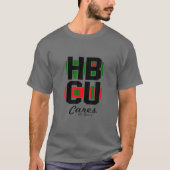 T-shirt HBCU Cares College, Université de l'enseignement s (Devant)