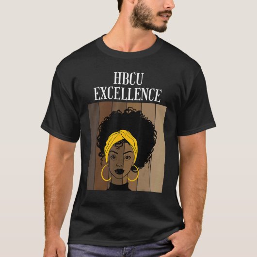 T-shirt HBCU Excellence Historical Black Colleges Universi (Devant)