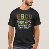 T-shirt Hbcu Fier Nos Racines Éducatives Sont Historiques (Devant)
