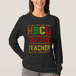 T-shirt HBCU Histoire africaine instruite Colleg noir hist