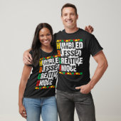 T-shirt HBCU Humbled Blessed Creative Unique Afro College (Unisexe)