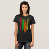 T-shirt Hbcu Humbled Blessed Creative Unique Black College (Devant entier)