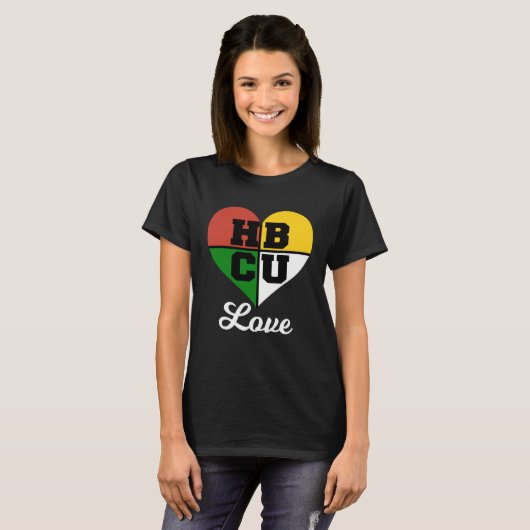 T-shirt HBCU Love (Devant entier)
