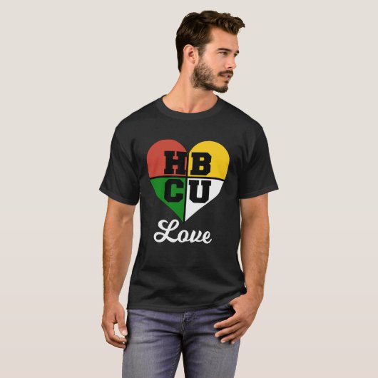 T-shirt HBCU Love (Devant entier)