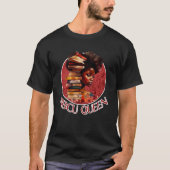 T-shirt HBCU Queen Alumni Vêtements Historique Black collè (Devant)