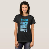 T-shirt HBCU Repeat Large Letters (Devant entier)
