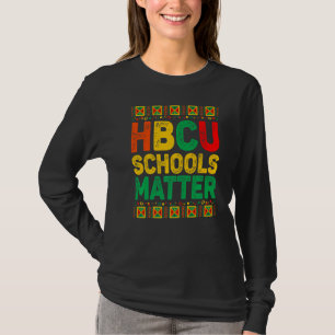 T-shirt Hbcu School Matter Historique Black School Girl