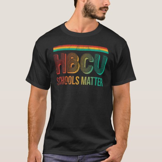 T-shirt HBCU Schools Matter For Pride African American (Devant)