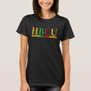 T-shirt HBCU Vêtements Historique Black College Educated