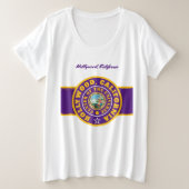 T-shirt HCACOU HOLLYWOOD, CA 2 (COU) Plus la taill (Design devant)