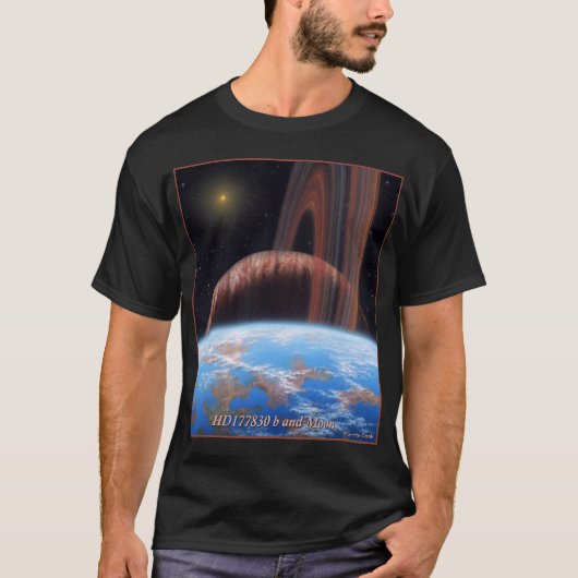 T-shirt HD177830 b et chemise de lune (Devant)