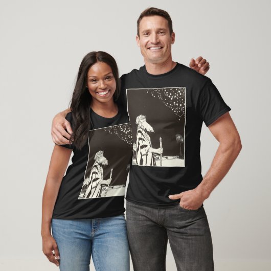 T-shirt Hd. Abraham Par Ephraim Moses Lilien (Amélioré) (Unisexe)