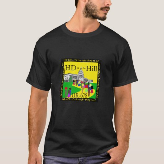T-shirt HD sur la chemise de colline (Devant)