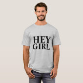 T-shirt Hé fille (couples) (Devant entier)