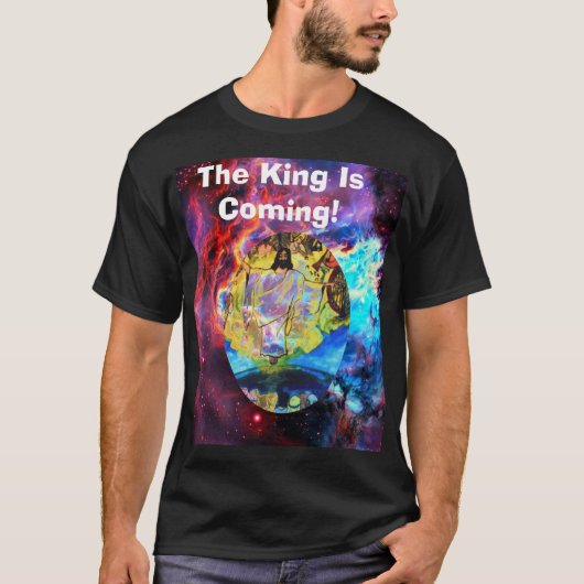 T-SHIRT HE IS COMING (Devant)