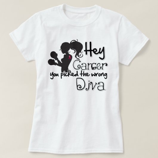 T-shirt Hé, Le Cancer Du Myélome Multiple Vous Avez Choisi (Design devant)