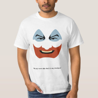 T-shirt Hé l'enfant, veulent voir ce qui est dans mon