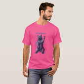 T-shirt Hé, Ours ! Peinture (Devant entier)