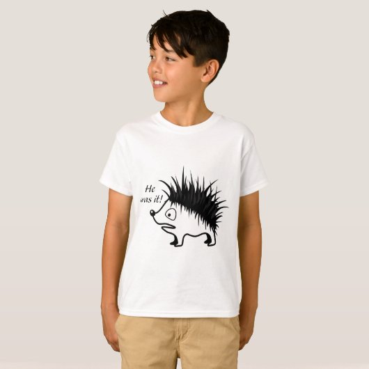 T-shirt He qu'IT ! (Devant entier)