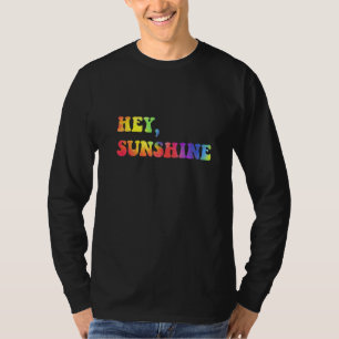 T-shirt Hé Soleil Rétro Cool Argot Années 70 Ère Disco