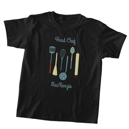 T-shirt Head Chef Personalized Cooking