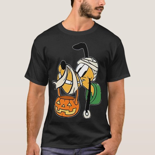 T-shirt Head Goofy Halloween (Devant)