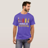 T-shirt Head Of Condiments Food Lover Mustard Mayonnaise r (Devant entier)