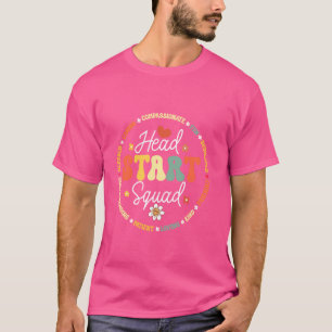 T-shirt Head Start Squad Homeschots Teacher Headstart Back