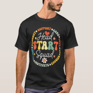 T-shirt Head Start Squad Homeschots Teacher Headstart Back