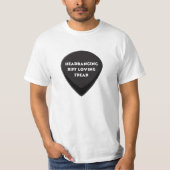 T-shirt Headbanging, Riff Loving Freak (Devant)