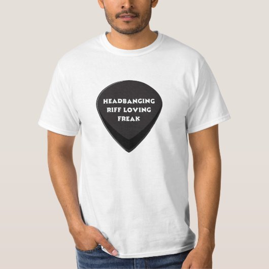 T-shirt Headbanging, Riff Loving Freak (Devant)