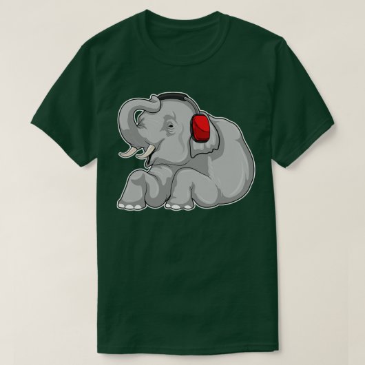 T-shirt Headphone (Design devant)