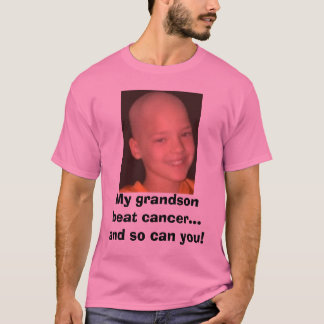 T-shirt headshot de cancer de jake, mon cancer de