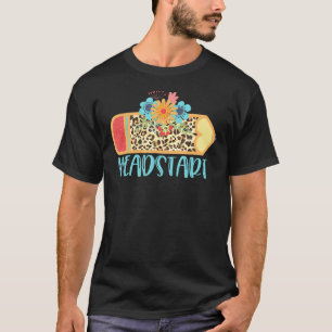 T-shirt Headstart Pencil Leopard Cheetah Imprimer Apprendr