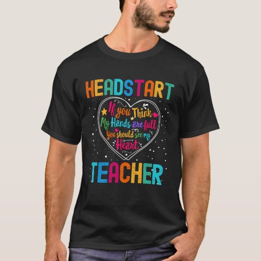 T-shirt Headstart Teacher Appreciation Week Back to School (Devant)