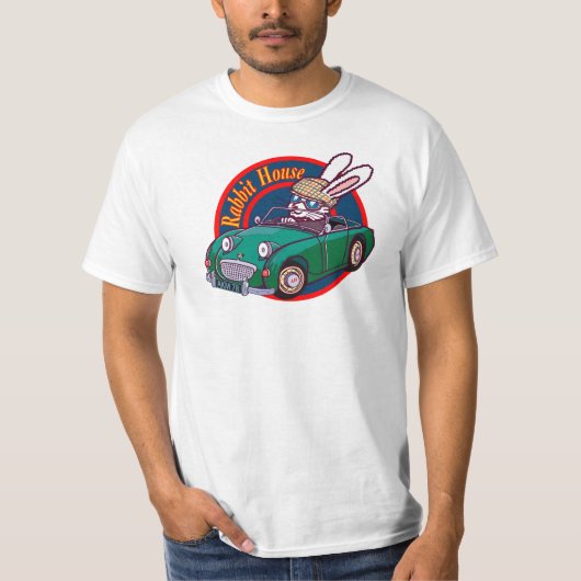 T-shirt Healey Sprite - 白 (Devant)