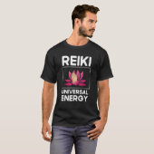 T-shirt Healing Reiki Practitioner Master Yoga Universal E (Devant entier)